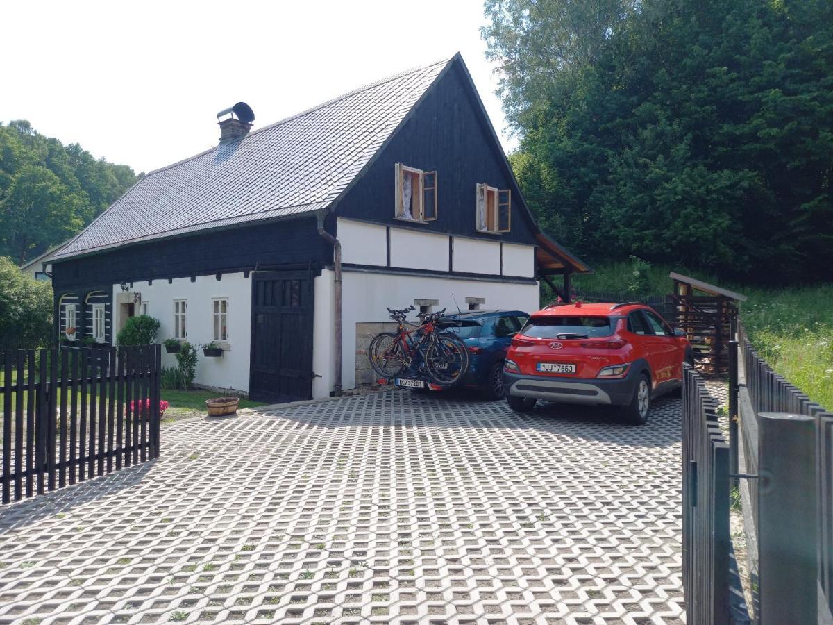 Medova Chaloupka Jetrichovice Ceske Svycarsko Villa Exterior foto