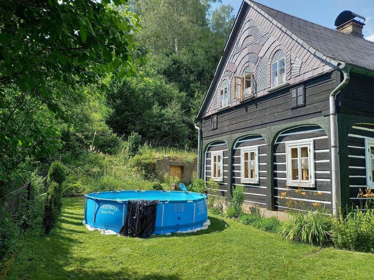Medova Chaloupka Jetrichovice Ceske Svycarsko Villa Exterior foto